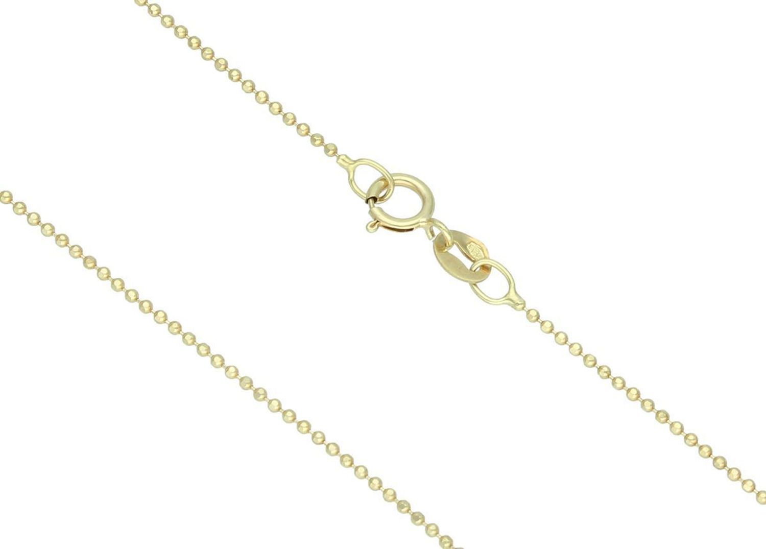 Złoty łańcuszek 585 splot kulkowy 1 mm DIA-LAN-1089-585 1mm.jpg